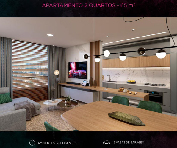 lançamento com 2 quartos no vale do sereno