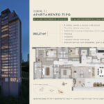 apartamento 4 suites na planta