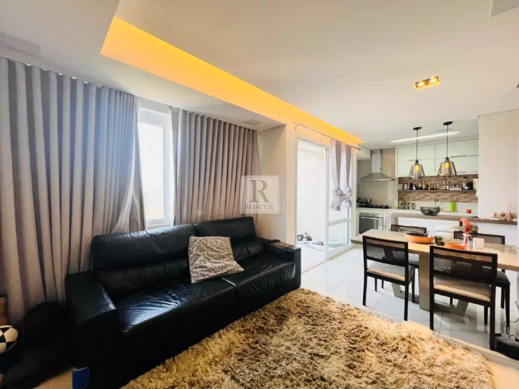 apartamento moderno no vila da serra com 2 suites