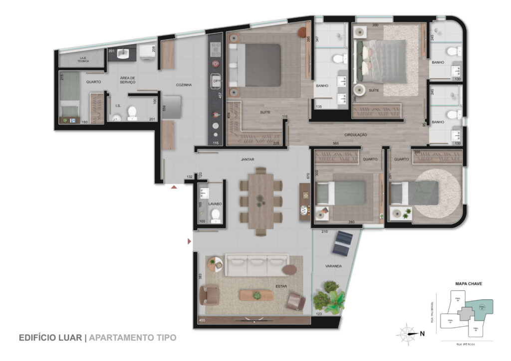 roscoe imoveis no vale do sereno planta luar 4 quartos